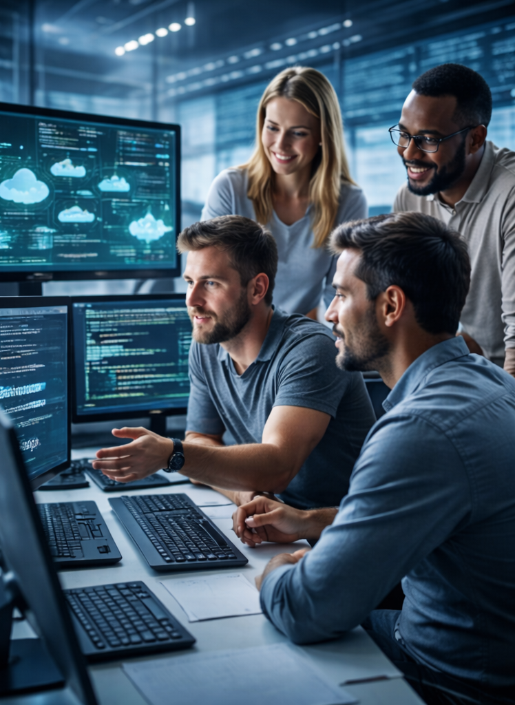 Team at work